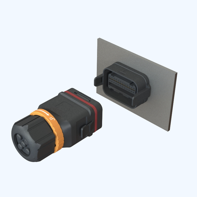 7 HD 24PIN COM CONNNECTOR