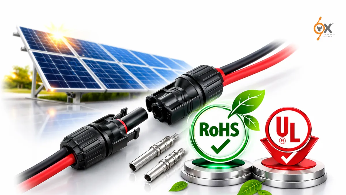 Certified MC4 Solar Connectors