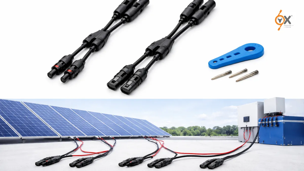 MC4 Y Branch Connector
