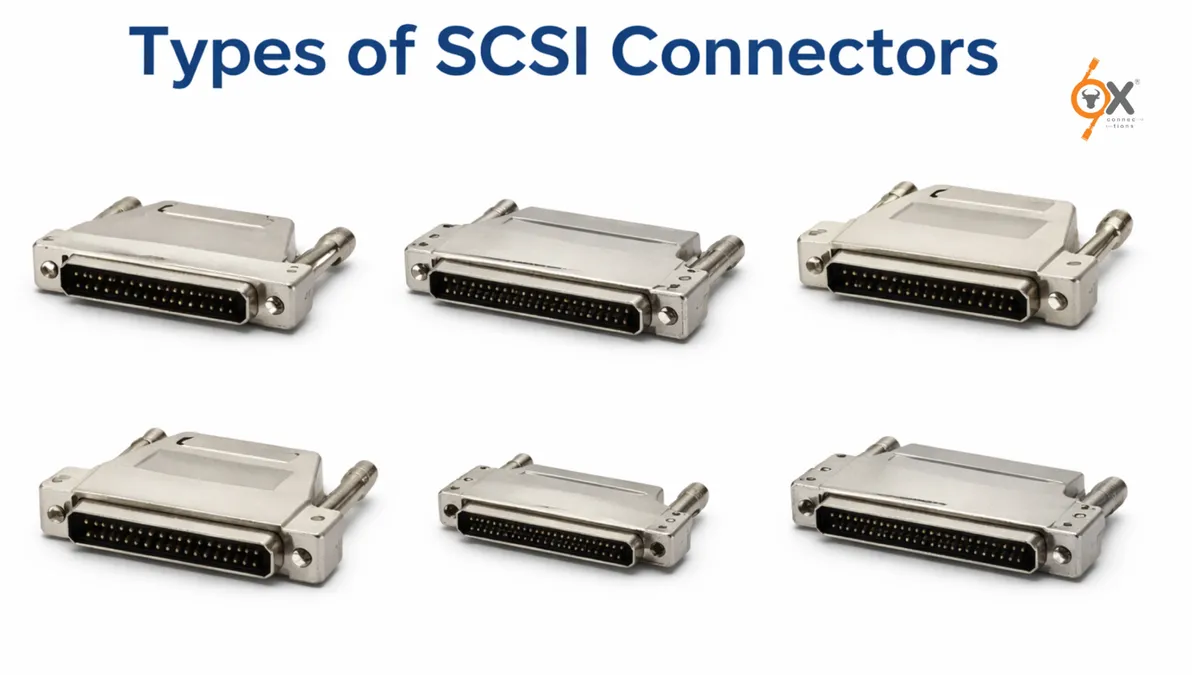 Types of SCSI Connectors