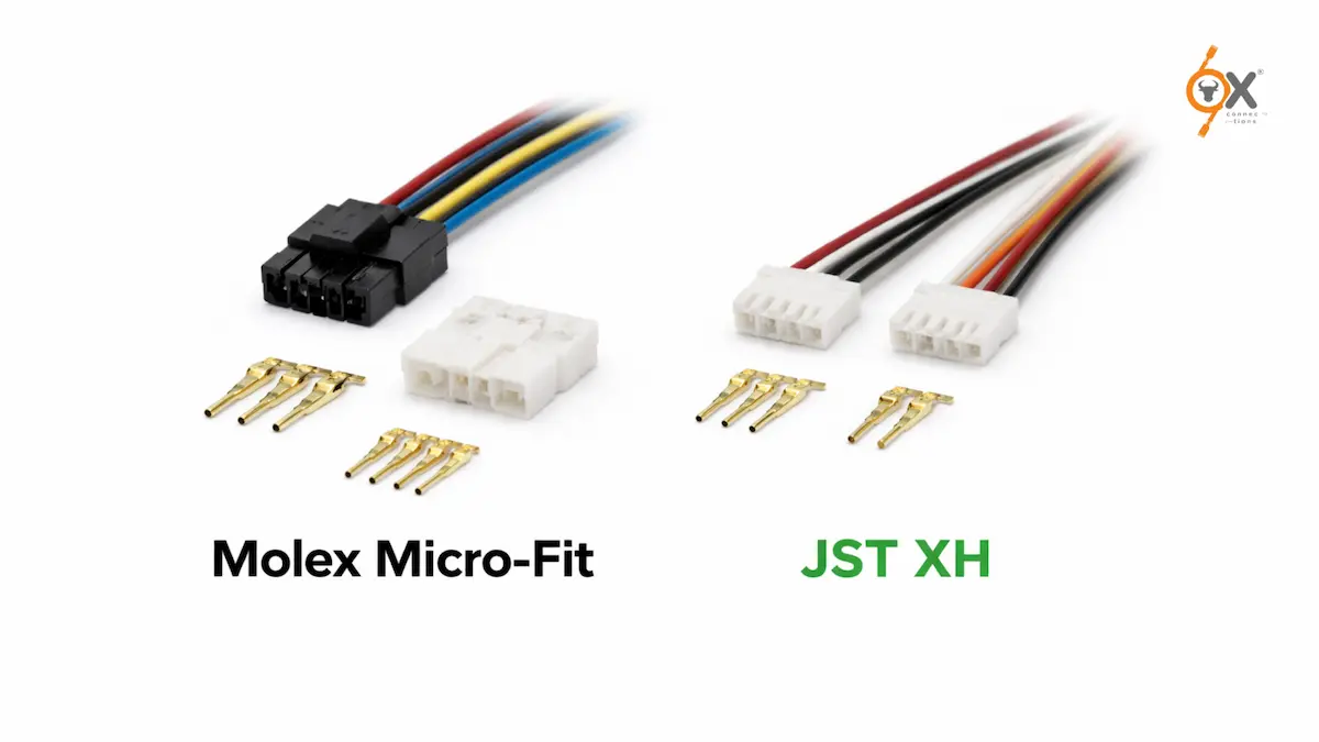 Molex Micro-Fit vs JST XH