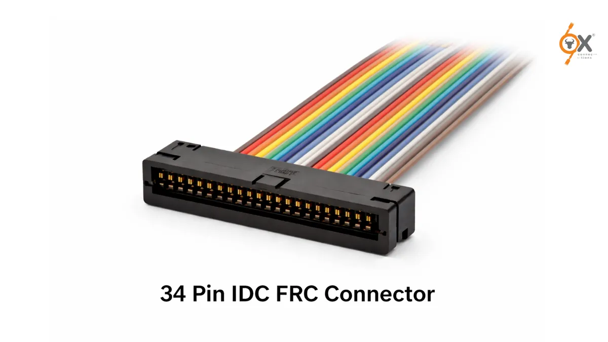 34 Pin IDC FRC Connector