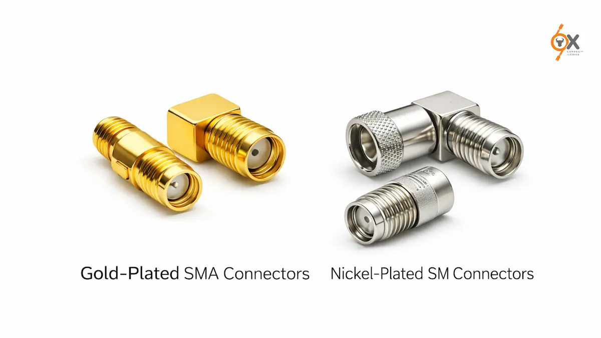 Gold-Plated vs Nickel-Plated SMA Connectors