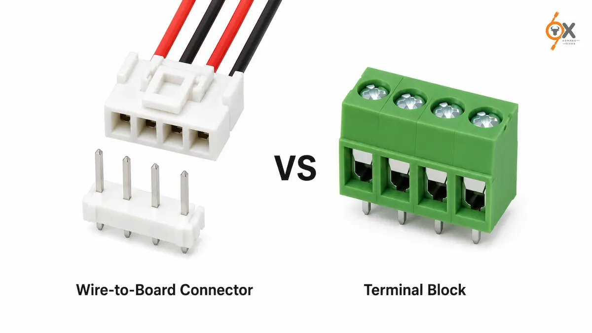 Wire-to-Board Connector vs Terminal Block