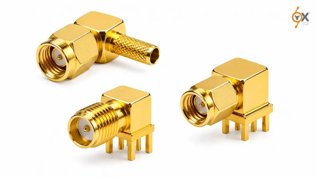 Right-Angle SMA Connectors