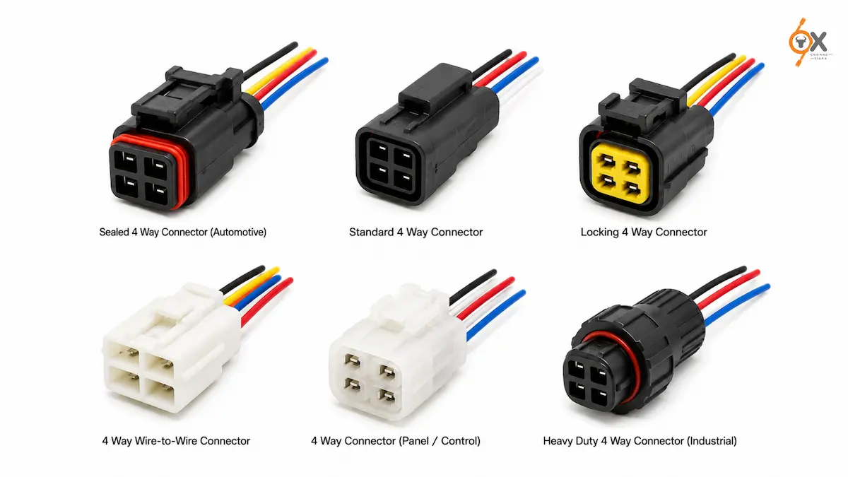 4 Way Connectors